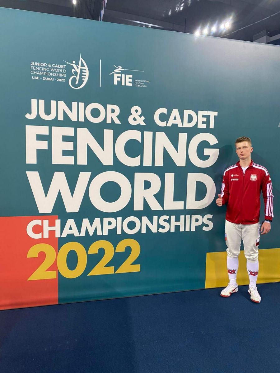 Kacper Nowinowski uczeń  klasy 3LS3