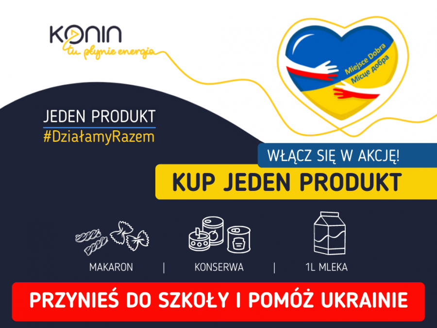 Plakat akcji jeden produkt reaktywacja